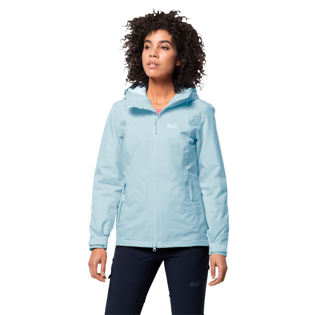 Jack Wolfskin FROSTY MORNING Vestes Femme Bleu - UDMHXTE-42